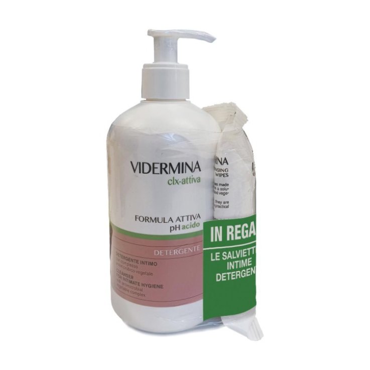 VIDERMINA CLX DETERGENTE 500 ML + SALVIETTE INTIME 15 PEZZI