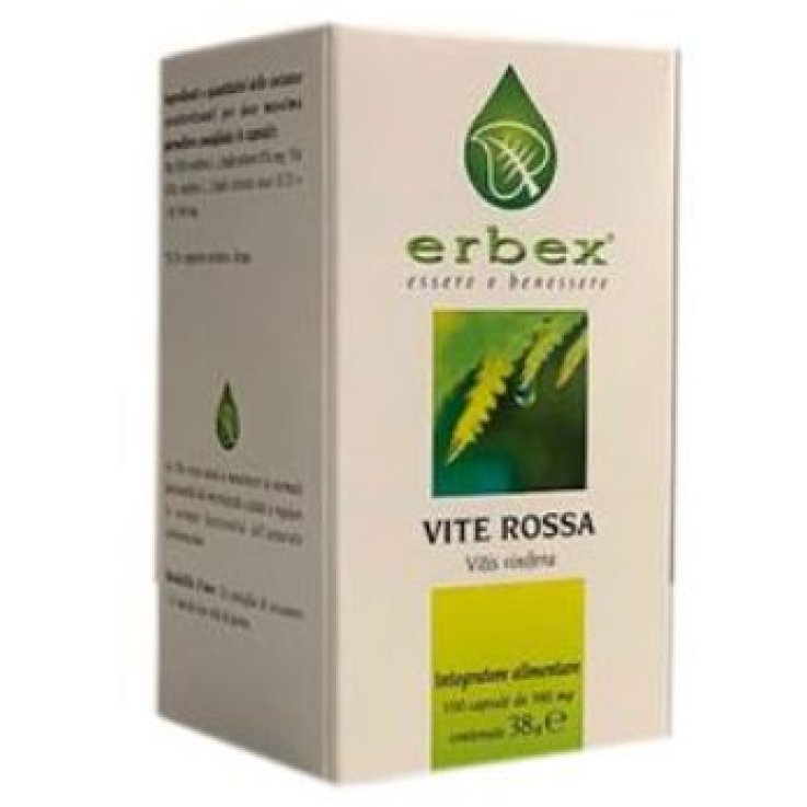 VITE ROSSA 100 Cps 380mg ERBEX