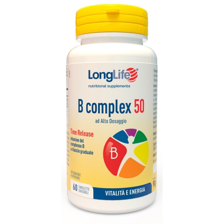 LONGLIFE B COMPLEX 50 T/R 60 TAVOLETTE LONGLIFE B COMPLEX 50 T/R 60 TAVOLETTE