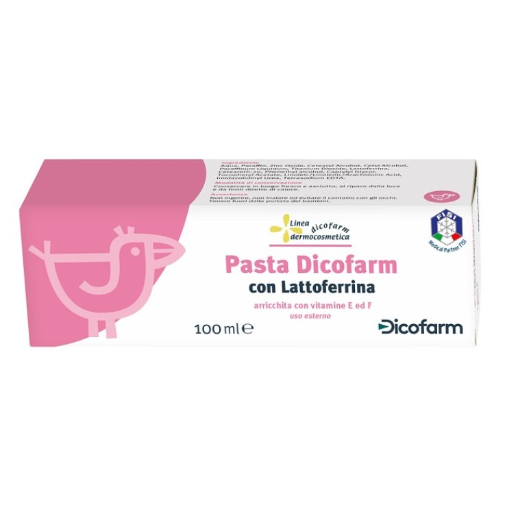 DICOFARM PASTA CON LATTOFERRINA PELLI DELICATE 100 ML