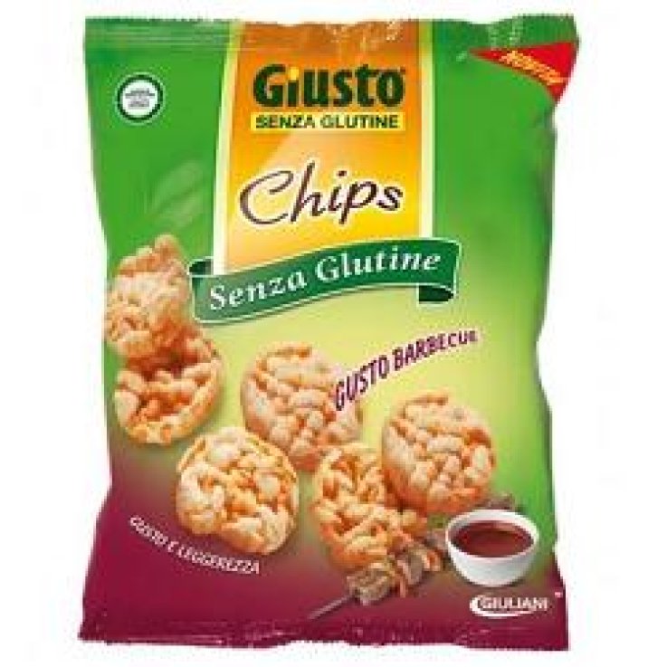 GIUSTO SENZA GLUTINE CHIPS BARBECUE 30 G