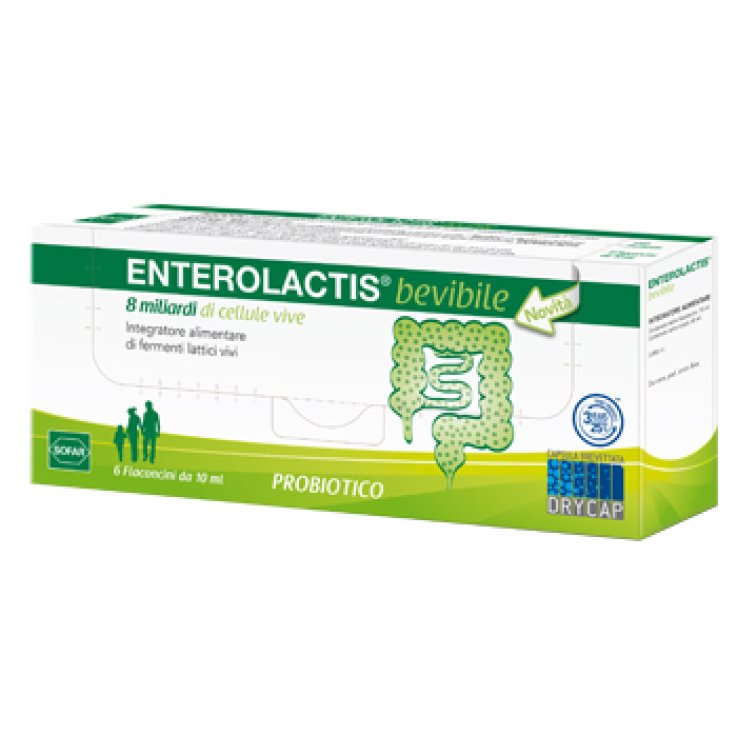 ENTEROLACTIS 6FLAC 10ML