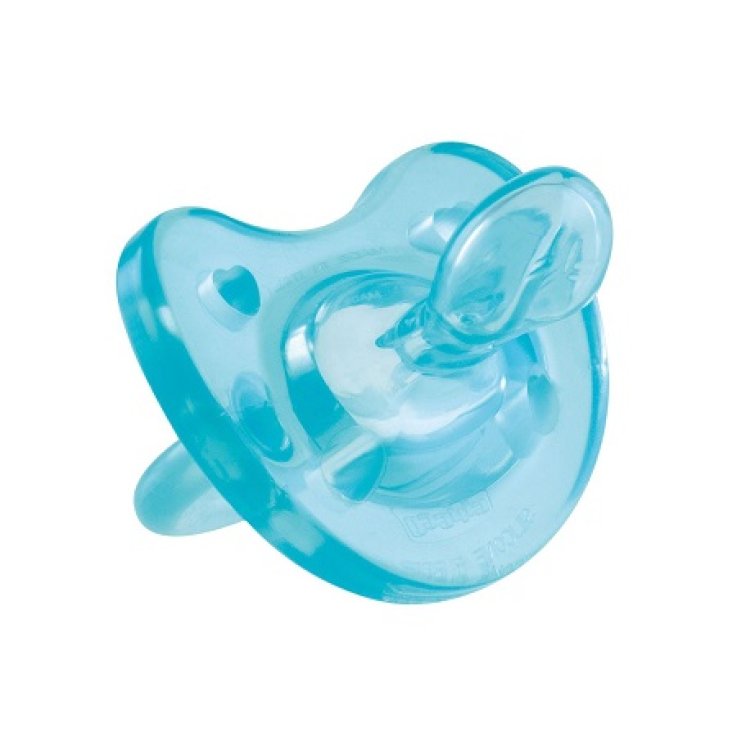 CHICCO SUCCHIETTO SILICONE AZZURRO 0M+ 1 PEZZO