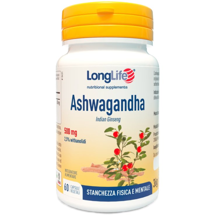 LONGLIFE ASHWAGANDHA 60CPS LONGLIFE ASHWAGANDHA 60CPS