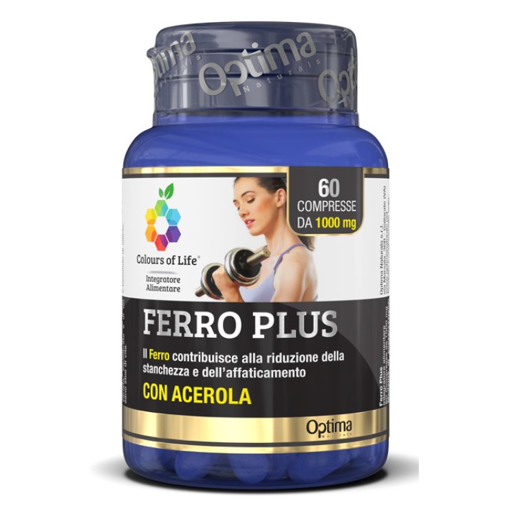 FERRO PLUS ACEROLA 60CPR OPTIMA