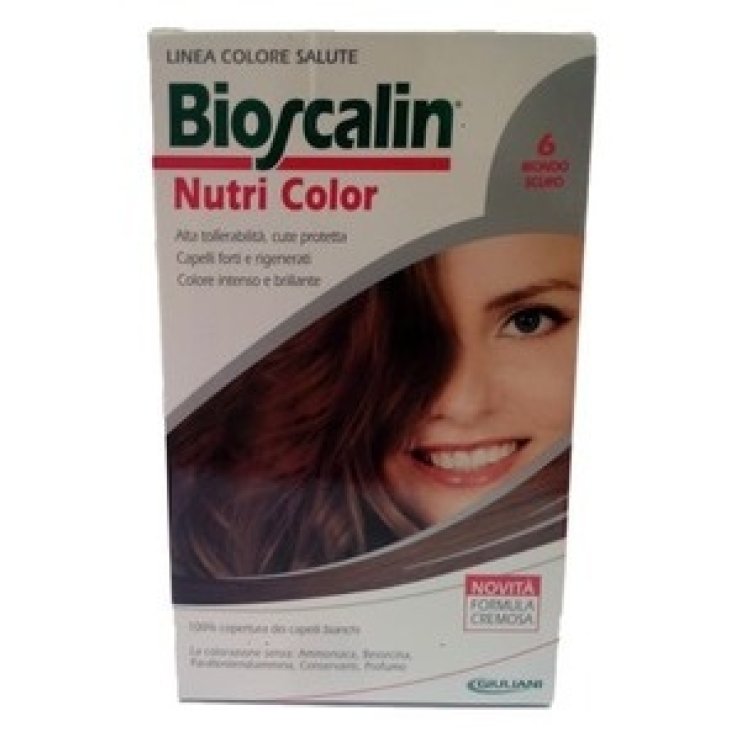 BIOSCALIN NUTRI COLOR 6 BIONDO SCURO SINCROB 124 ML