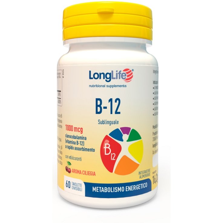 LONGLIFE B12 1000MCG 60CPR LONGLIFE B12 1000MCG 60CPR