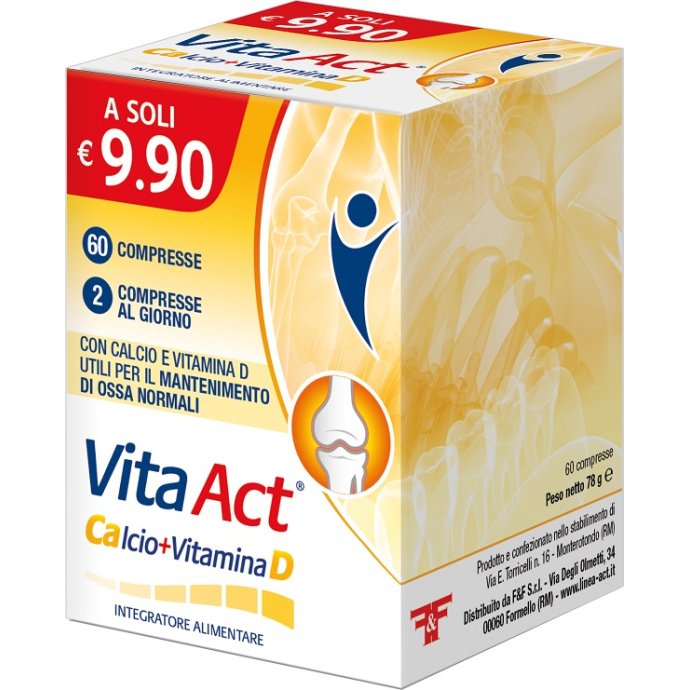 CALCIO + VITAMINA D ACT 60 COMPRESSE