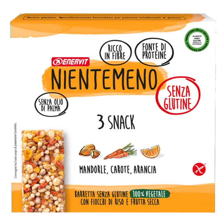 NIENTEMENO EN BARRETTA MANDORLE CAROTE ARANCIA