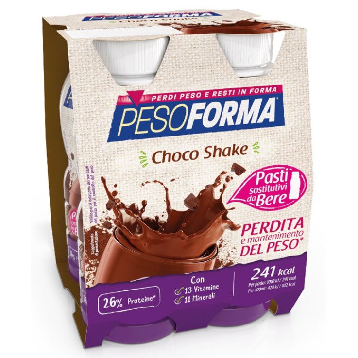 PESOFORMA Choco Shake 4x236ml PESOFORMA Choco Shake 4x236ml