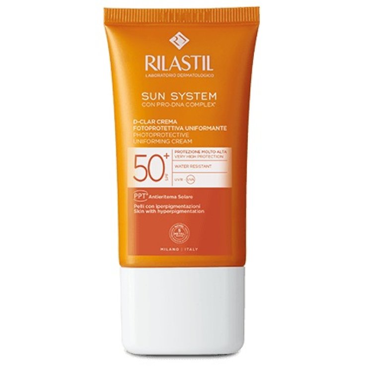 RILASTIL SUN SYSTEM D-CLAR SPF 50+ CREMA LIGHT 40 MLHT 40 ML
