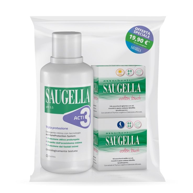 SAUGELLA ACTI 3 SCATOLE ASS G/N<