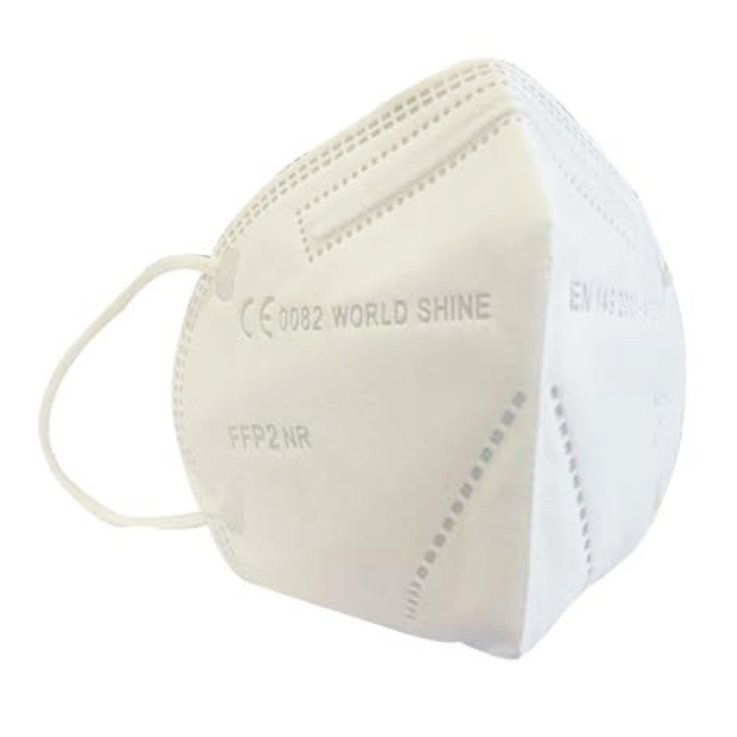 SEMIMASCHERA FILTRANTE FFP2 WORLD SHINE MULTICOLOR 10 PEZZI