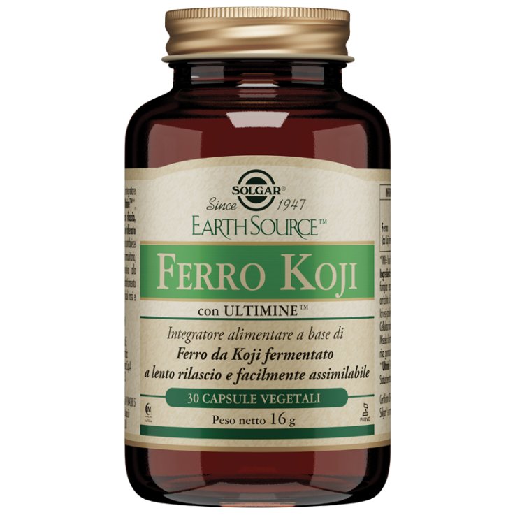 FERRO KOJI 30CPS VEGETALI SOLGAR