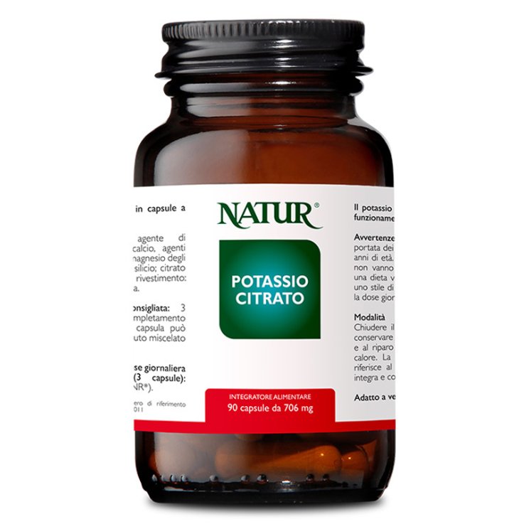 POTASSIO Citrato 90 Cps NATUR POTASSIO Citrato 90 Cps NATUR