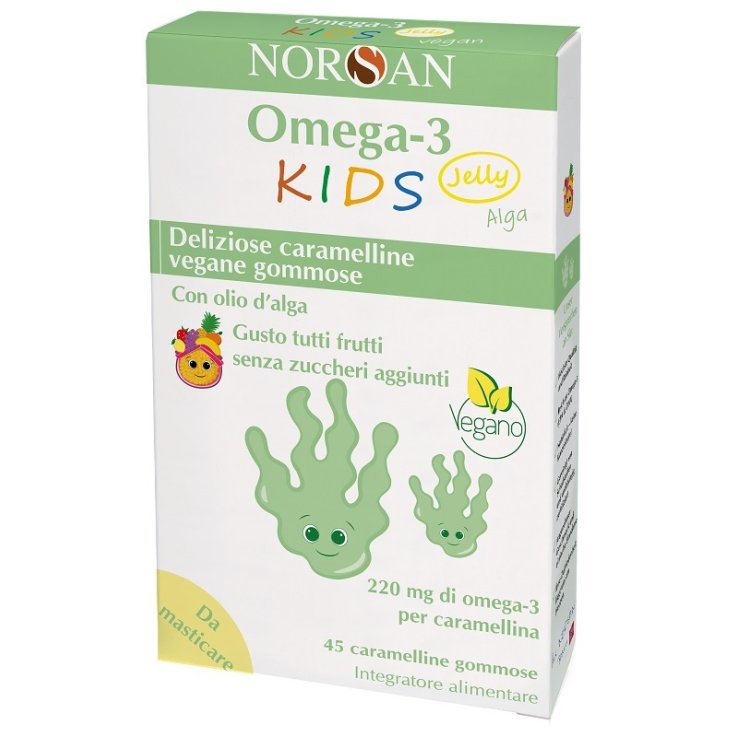 NORSAN OMEGA 3 KIDS JEL45CARAM