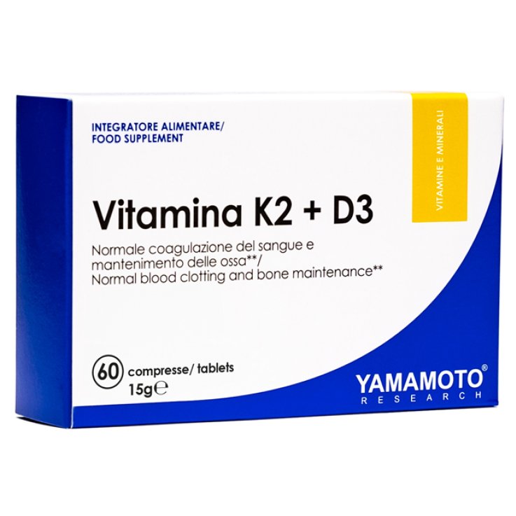 YAMAMOTO R VIT K2+D3 60CPR YAMAMOTO R VIT K2+D3 60CPR