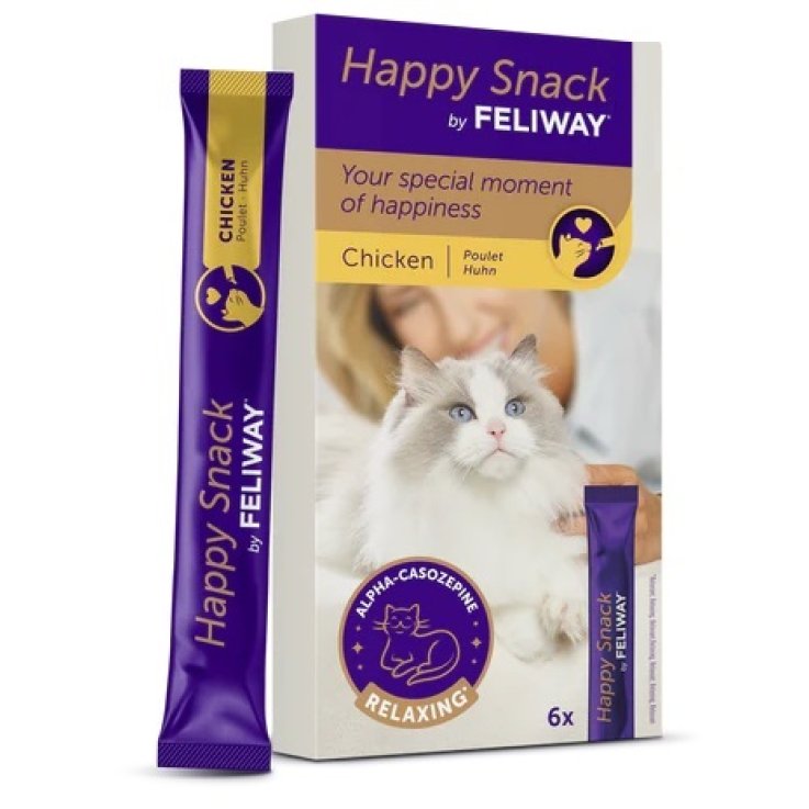 FELIWAY HAPPY SNACK CHICK6STK