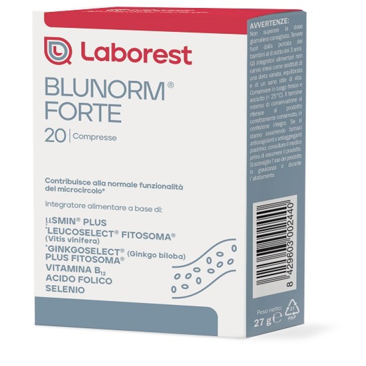 BLUNORM FORTE 20CPR NF