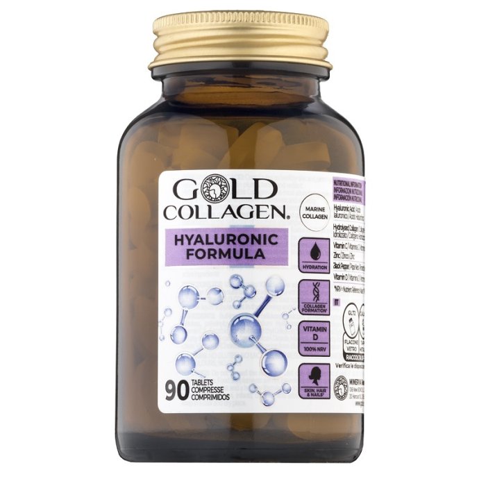 GOLD COLLAGEN HYALURONIC 90 COMPRESSE