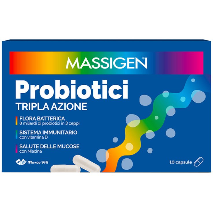MASSIGEN Probiotici 10Cps