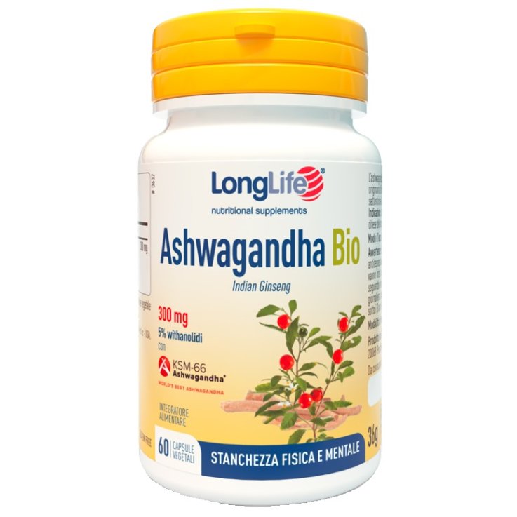LONGLIFE ASHWAGANDHA BIO 5% LONGLIFE ASHWAGANDHA BIO 5%