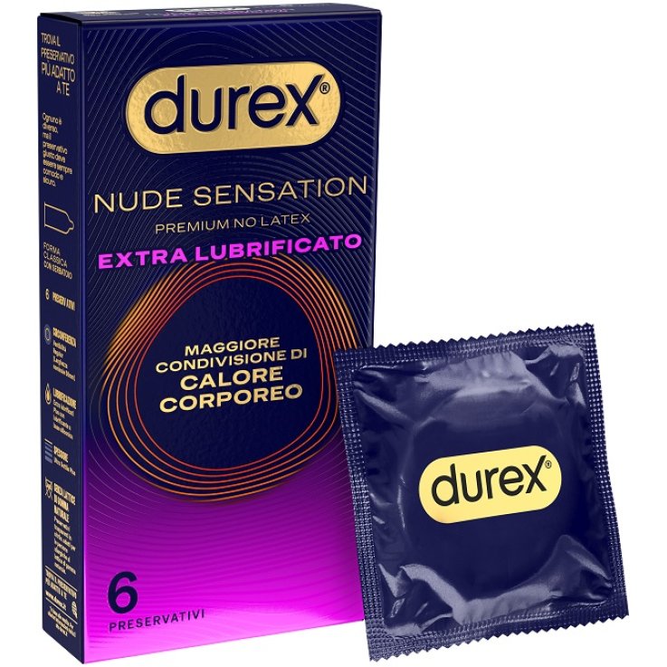 DUREX NUDE SENS REG EX LUBR6PZ