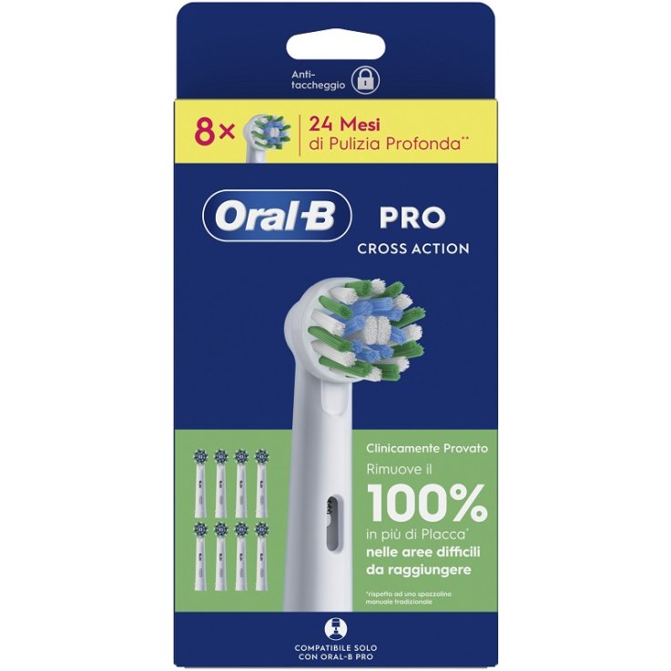 ORALB CROSSACTION REFILL 8PZ