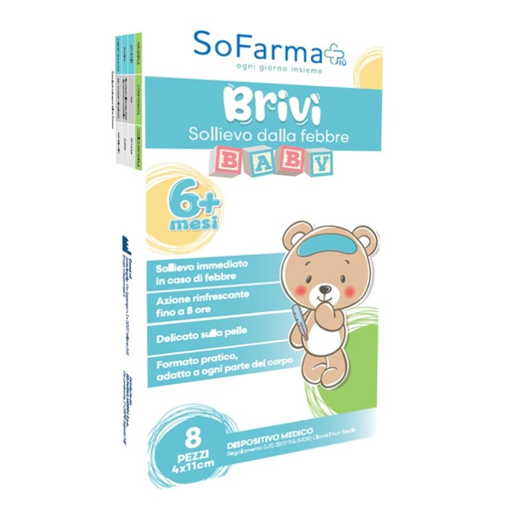 BRIVI  SOLLIEVO FEBBRE 8PZ SF+