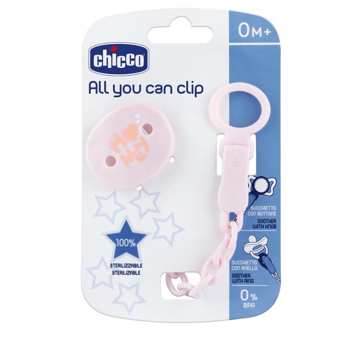 CH CLIP UNIVERSALE ROSA