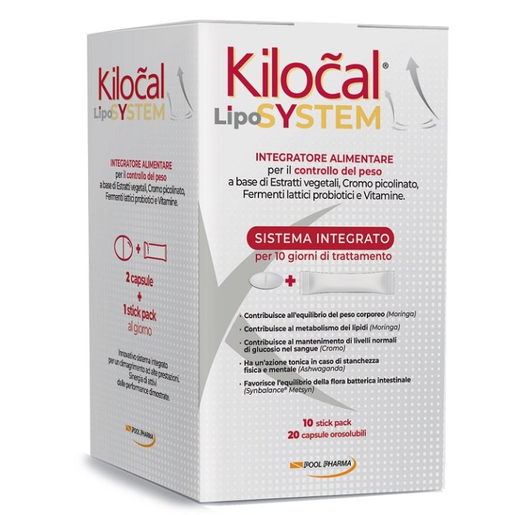 KILOCAL LipoSystem 20Cpr+10Stk